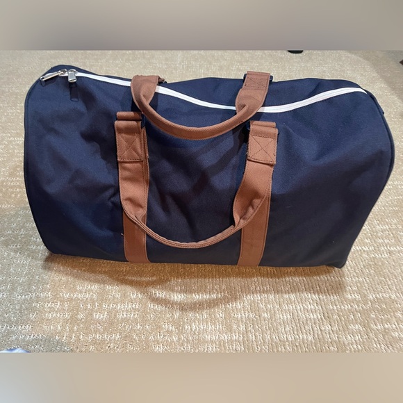 Herschel Novel Navy and Tan 43 L Duffel Bag - Picture 2 of 7